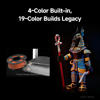 Nueva Impresora 3D Kobra X Multicolor Compatible con PLA, Alta Velocidad Máx. 600 mm/s, Alta Precisión, Tecnología FDM, WiFi Automático
