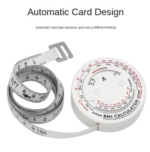Cinta Métrica Telescópica Automática para Calcular el IMC, Herramienta de Medición Corporal en Centímetros para Costura - Product Image 5