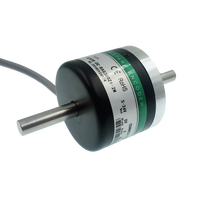 Encodeur rotatif de mesure GEH5208 avec roue pour la mesure de distance, encodeur à double axe avec double roue, encodeur optique