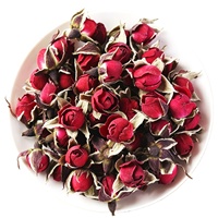 Bourgeons de rose séchés Golden Edge pour tisane – Fleurs séchées naturelles pour infusions – Matière première en vrac