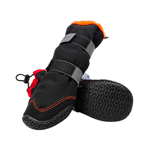 Fish Princess Grandes chaussures antidérapantes respirantes et résistantes à l'eau <span class=keywords><strong>pour</strong></span> chiens avec design d'hiver en caoutchouc <span class=keywords><strong>pour</strong></span> grands chiens - Product Image 4