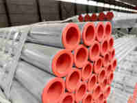 Schedule 40 Prix Diamètre 110mm 90mm 50mm Tube en acier Tuyau GI galvanisé à chaud pour serre