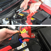 Câble de démarrage d'urgence pour voiture avec connecteur intelligent EC5 et pinces crocodiles, cordon de démarrage pour booster de batterie automobile