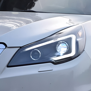 Mise à niveau pour Subaru Outback Legacy 2010-2014 LED Auto phares projecteur lentille assemblage 100W voiture avant lampes éclairage nouveau - Product Image 5