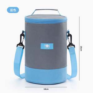 Bolsa de Almuerzo Aislada de Neopreno y Tela Oxford para Estudiantes, Verano 2021, con Cierre de Cremallera, Diseño Portátil para Trabajadores de Oficina - Product Image 6