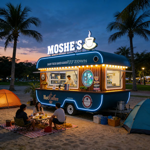 Innovatively designed custom food trucks, food vending vehicles, affordable food <b>trailers</b>, food <b>trailers</b>, mobile food trucks - Product Image 1