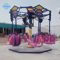 Parc à thème Outdoor Entertainment Rides Chaises volantes pour enfants Spiral Jet Rides à vendre