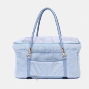 ที่นั่งในรถอเนกประสงค์สำหรับสุนัขขนาดเล็กมีกระเป๋าและเชือกที่ปลอดภัย - Product Image 2