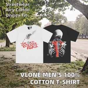 สำหรับผู้ชายผ้าฝ้าย 100% เสื้อยืดลำลองลายตัวอักษรระบายอากาศได้ดีแขนสั้นฮาราจูกุฮิปฮอปฤดูร้อน - Product Image 2