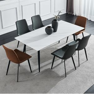 低价多种尺寸餐厅家具套装北欧现代简约小公寓家庭餐桌 - Product Image 1