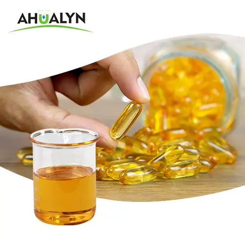 Ahualyn Wholesale Price 40%-50% DHA Algal Oil Docosahexaenoic Acid Oil CAS 6217-54-5 Algae Oil