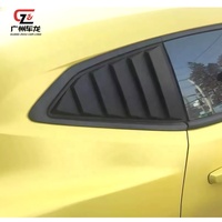 Volets de fenêtre arrière pour Chevrolet Camaro 2015-2019 Volets de fenêtre de voiture