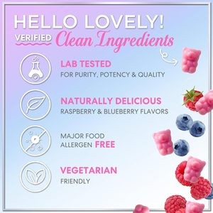 Suplemen Vitamin Organik Vegan <span class=keywords><strong>Biotin</strong></span> Gummies Label Pribadi OEM untuk Kesehatan Rambut, Kulit & Kuku, untuk Pertumbuhan Rambut pada Dewasa - Product Image 4