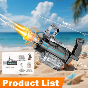 Potenti Pistole ad Acqua Automatiche, Giocattoli Estivi per Spiaggia, Piscina e Giardino, Pistola Elettrica ad Acqua per Adulti e Bambini - Product Image 6