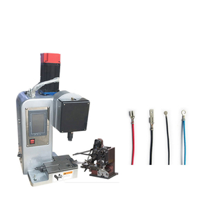 Machine à dénuder les fils à double face entièrement automatique machine à sertir les terminaux avec moniteur de force de sertissage - Product Image 2