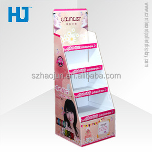 Phẳng-đóng gói Giấy Trang Điểm Mỹ Phẩm Kệ Hiển Thị Đứng Trên Khuôn Mặt Mặt Nạ - Product Image 1