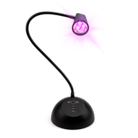 Tragbare wiederauf ladbare kabellose UV-LED-Blitz härtung Dual Light UV-LED Soft Gel Fingers pitze Flexible Touch Desk Tisch nagel lampe