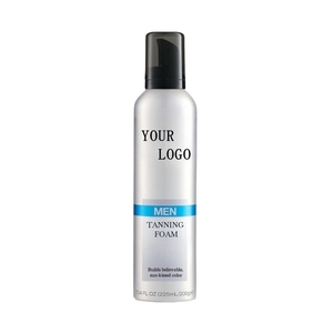 Aerosol de bronceado gradual orgánico de marca blanca OEM para hombres, intensidad de color personalizable para uso corporal - Product Image 2