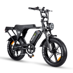 2025 Venta Directa Ruihe V8 20 pulgadas bicicleta de Cross eléctrica Sting E Bike 1000W Motor 48V buje trasero aleación de aluminio batería de litio lista - Product Image 4
