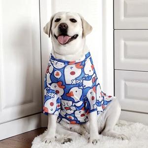 <span class=keywords><strong>Ropa</strong></span> para mascotas Chai de cría en la frontera de Alaska para perros medianos y grandes, diseño estampado de sus mejores amigos para Labrador Golden Retriever - Product Image 1
