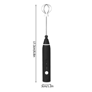 เครื่องตีฟองนมแบบชาร์จไฟได้ เครื่องตีฟองนมไฟฟ้าแบบมือถือ เครื่องตีไข่ - Product Image 1