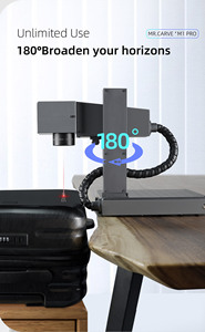 เครื่องเลเซอร์ไฟเบอร์มาร์กกิ้ง Daja M1 <span class=keywords><strong>Pro</strong></span> Mr Carve สำหรับร้านซ่อมเครื่องจักร โรงงานอาหารและเครื่องดื่ม ฟาร์ม ร้านอาหาร และใช้ในบ้าน - Product Image 5