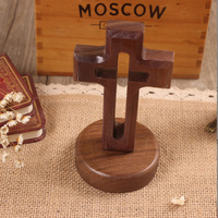 Vente flash - Croix en bois artisanale de style vintage, articles décoratifs pour la famille, l'église, les mariages, les festivals et autres occasions.