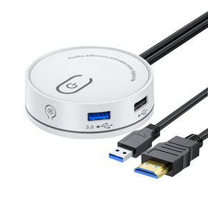 Interruptor de escritorio USB 3.0 con botón de encendido y base de expansión para computadora - Product Image 1