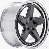 Jantes forgées en alliage à cinq branches de 21, 22, 23, 24 pouces avec logo personnalisé, 5X120 5X130, brossées, 2 pièces, pour BMW X6 Macan G63