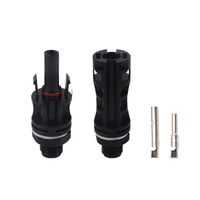 Conectores solares de 1000V Conector solar de rama Y Impermeable IP67 4P Corriente de resistencia de contacto 4 a 1
