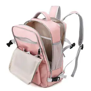 Top Quality Low Price Leather Back Pack For Women Girls Leather Backpack Bags Brown Leather Backpack Nappy Bag