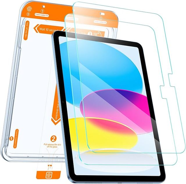 For for Tempered Glass Screen Protector 9H Hardness Ultra-Thin Flat HD High-Penetration Fall-Proof 13 10.5 Inch Air Full