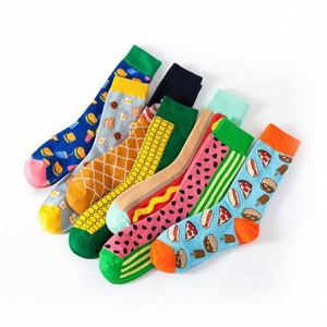 Promotion Fashion Funny Anime Cartoon Soft Cotton Popular Custom Couples Colorful <b>Socks</b> - Product Image 5