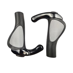 Poignées de vélo antidérapantes 22,2 mm ergonomiques en caoutchouc durable, pièces de guidon de vélo de montagne, <span class=keywords><strong>accessoires</strong></span> <span class=keywords><strong>BMX</strong></span> - Product Image 5