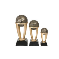 Trophées en résine artificielle faits à la main WeiVista avec sculpture sculptée à la main, personnalisables pour les événements sportifs