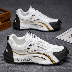 Chaussures pour hommes à prix de gros, nouvelle collection, baskets sportives décontractées légères, respirantes, avec empeigne en maille, rehaussantes et polyvalentes - Product Image 2