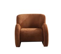 Fauteuil individuel moderne à coussin souple, idéal pour la lecture et les moments de détente, fauteuil d'appoint pour salon, chambre et hôtel.