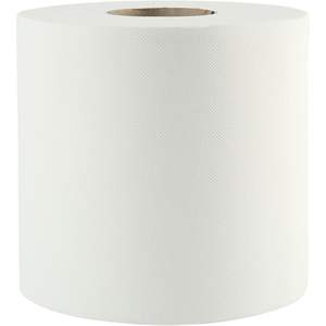 Rouleau de serviettes en papier jetables blanches Boardwalk 2 plis, 600 feuilles/rouleau, 6 rouleaux/carton, 7,6 x 8,9 po - Product Image 1