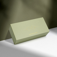 Boîte à lunettes de luxe rigide à tiroir coulissant, personnalisable avec logo imprimé, pour lunettes de soleil et de vue