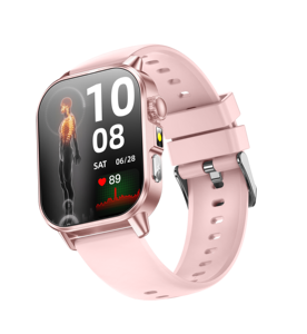 Reloj Inteligente ET571 con Monitoreo de Oxígeno y Glucosa, Alarma de Caídas SOS, Función de Ejercicio para Llamadas BT - Product Image 3