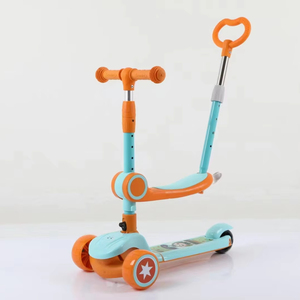 Scooter pliable léger à 3 roues pour enfants avec lumières LED pour les sports de plein air de <span class=keywords><strong>2</strong></span> à 12 ans - Product Image 4