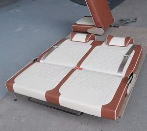 Sièges de voiture multifonctionnels ultra-minces transformables en lit, pivotants, pour modification de MPV, <span class=keywords><strong>camping</strong></span>-<span class=keywords><strong>car</strong></span>, fourgonnette, siège-lit pliable - Product Image 2