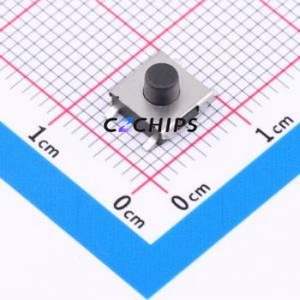 TS-6643PSK Tactile Switch SMD-4P,6.2x6.4mm Switch ( Operating Force: 2.5N )( Switch Length: 6mm )( Switch Width: 6mm ) - Product Image 1