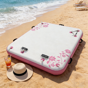 Plataforma Flotante Inflable Portátil para <span class=keywords><strong>Lago</strong></span>, <span class=keywords><strong>Piscina</strong></span>, Fiestas, Yoga y Pesca - Product Image 3