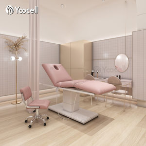Cama de Tratamiento para Pestañas Yoocell, Color Rosa, <span class=keywords><strong>Silla</strong></span> Eléctrica de Belleza, Cama Facial, Mesa de Masaje con 3 <span class=keywords><strong>Motores</strong></span> para Spa y Salón - Product Image 6