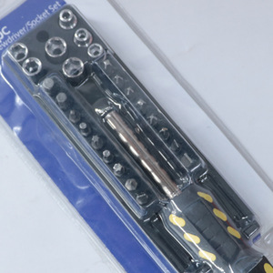 Jiu Shun 25 Pc Screwdriver Socket Set Half Bubble Multi Functional Manual Tool Kit For Home Repair And DIY Projects - Product Image 5