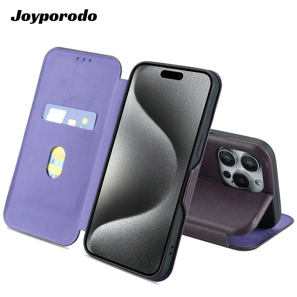 Funda de cuero para teléfono móvil de segunda generación (PU + TPU) aplicable a todas las marcas y modelos