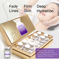 Sérum Anti-Âge Hydro Glow à la Niacinamide, Vitamine E, Vitamine C, Peptides et Acide Hyaluronique – Réduit les Rides et Raffermit la Peau – Pour Marque Blanche