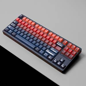 HZGAMER Original Ensemble complet de touches de <span class=keywords><strong>clavier</strong></span> mécanique PBT translucide double face Coréen Allemand Européen Petit - Product Image 1
