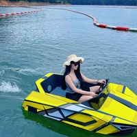 2025 bateau à jet d'eau électrique à la mode Jet Ski Go-Kart nouveau bateau électrique gonflable pour les installations d'amusement aquatique de surf de vague